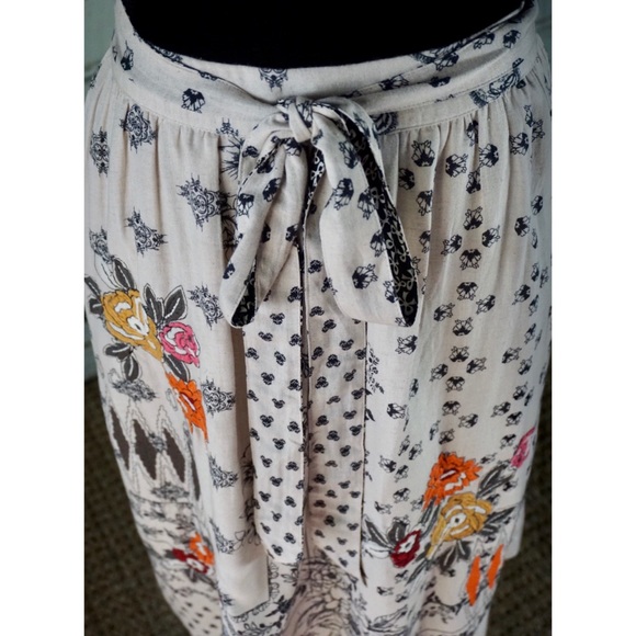 Anthropologie Vineet Bahl Devi Embroidered Midi Skirt NWT New S - Picture 7 of 16